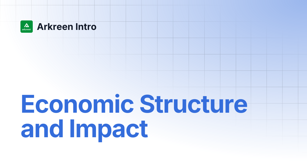 Economic Structure and Impact | Arkreen Intro